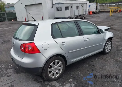 2007 Volkswagen Rabbit 4-Door из США, поврежденный, VIN WVWDR71K67W044642